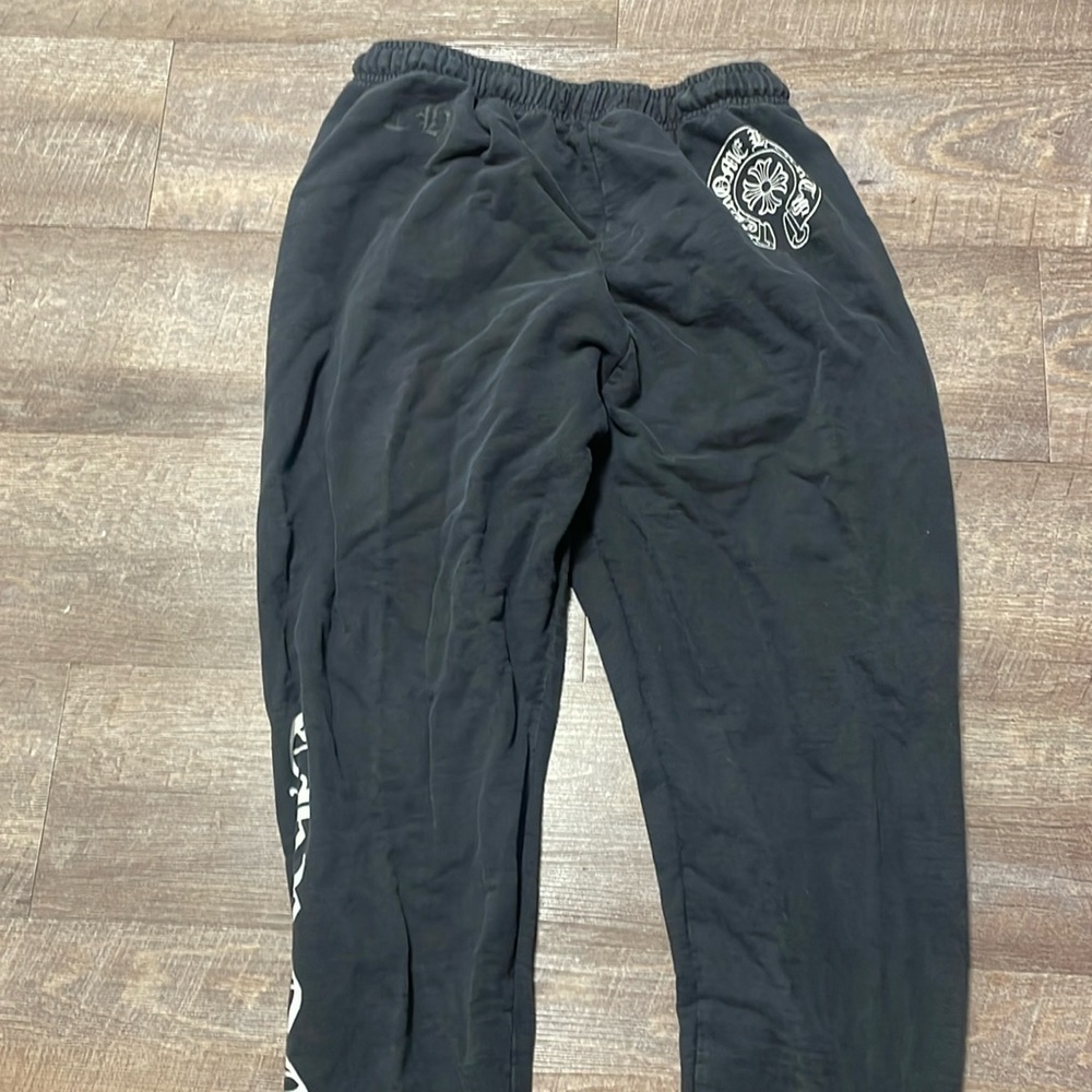 Vintage Chrome Heart Sweatpants Large